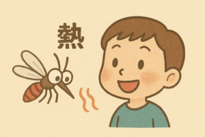 ２．体温（熱）
