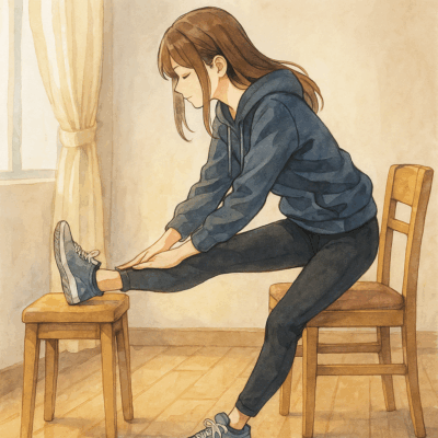 もも裏のばし