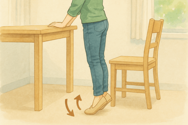 かかと上げ