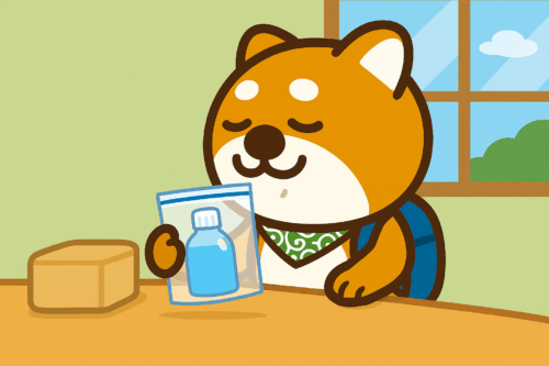 Use ziplock bags for liquids and ointments
